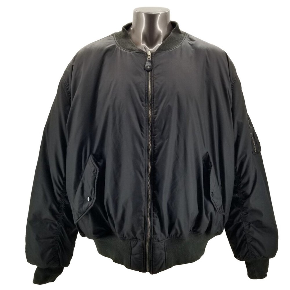 Knox Armory MA-1 Reversible Flight Mens Jacket Size XXXXL